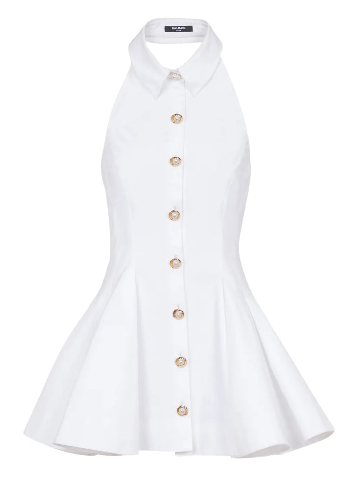 Balmain DRESS - White | 6f95a9bc5bac00ceafbce40f0aae1803d3a500c9