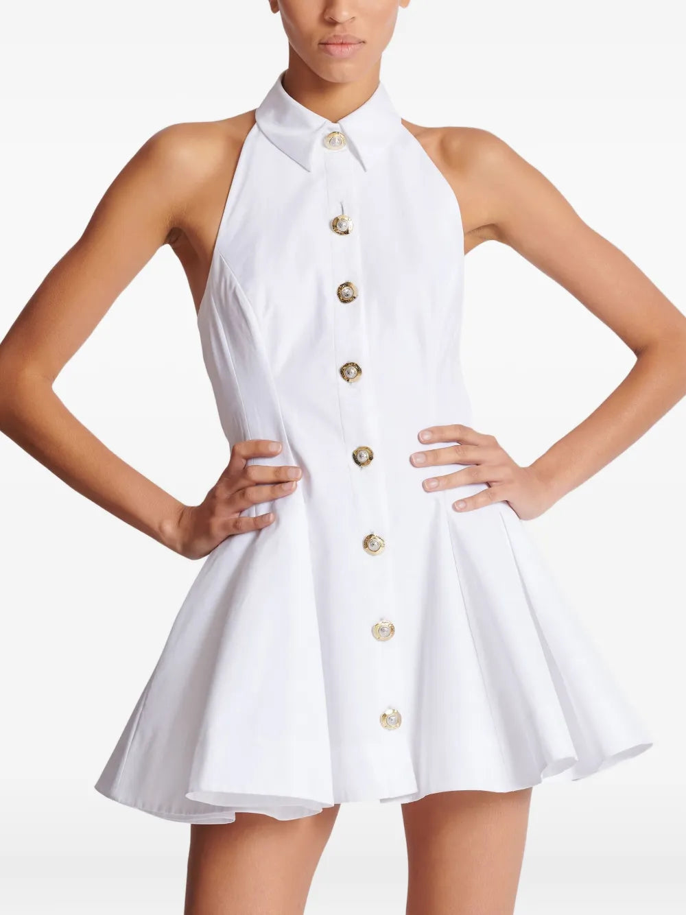 Balmain DRESS - White | fdcf9de80ade091eeb11a89644827d0a395a830f