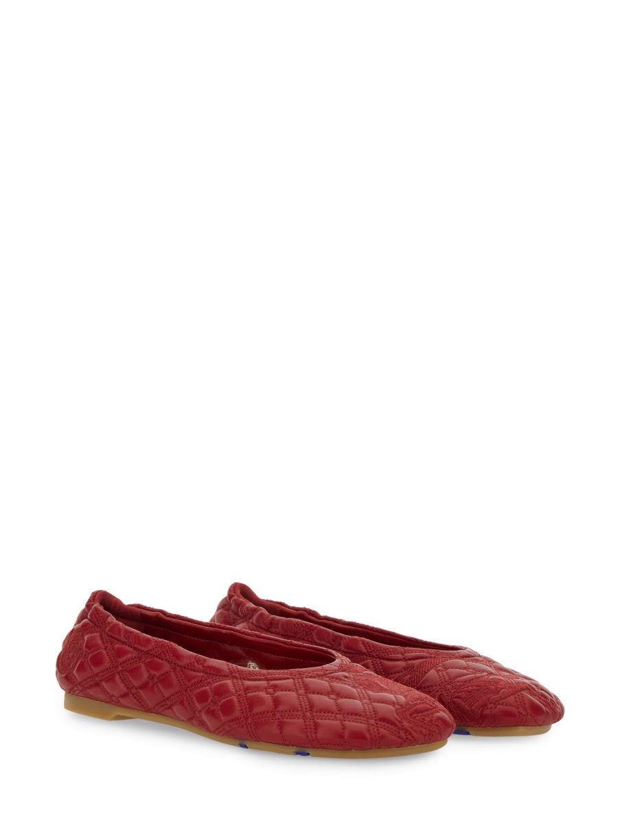 Burberry Flat Shoes - Red | Wanan Luxury