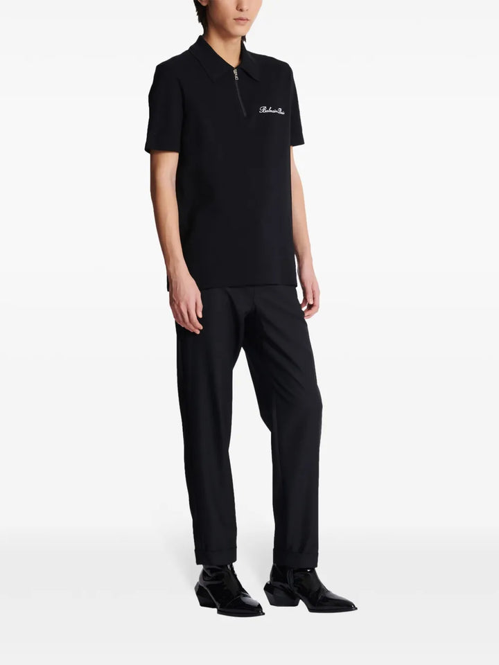 Balmain POLO - Black | d08a025736d53ee3a6bd8660b8cfd4c031d2ee0e