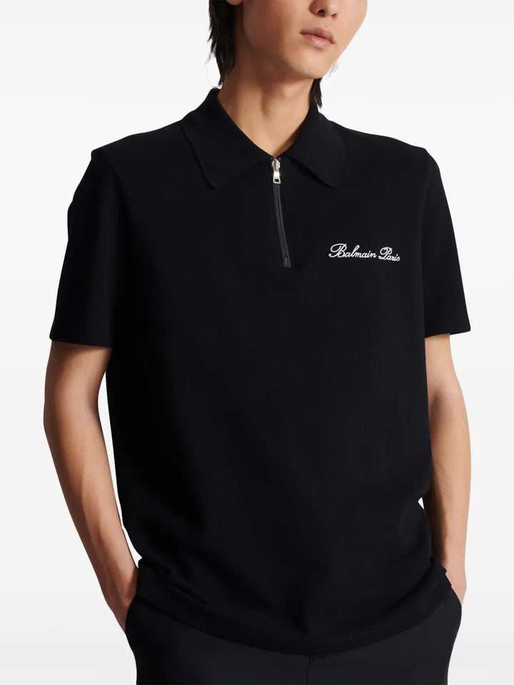 Balmain POLO - Black | de1dbb4ba25a7207505bf0ae5e7488f00efd48c8