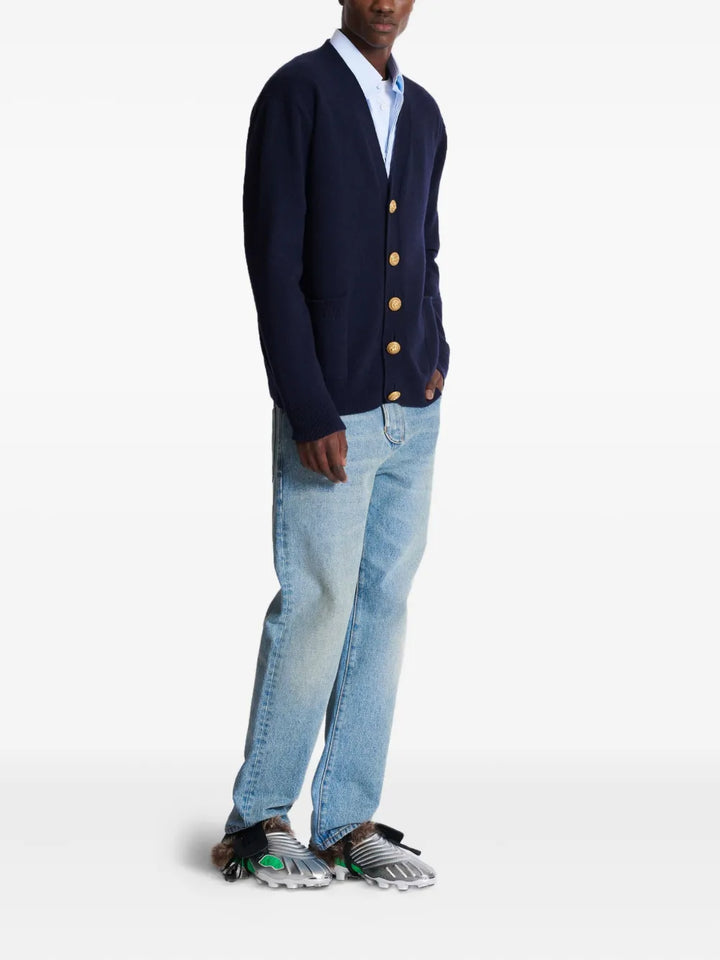 Balmain SWEATER - Blue | d57a127c88c0c9fa198fc1f46f0ef79950acf172