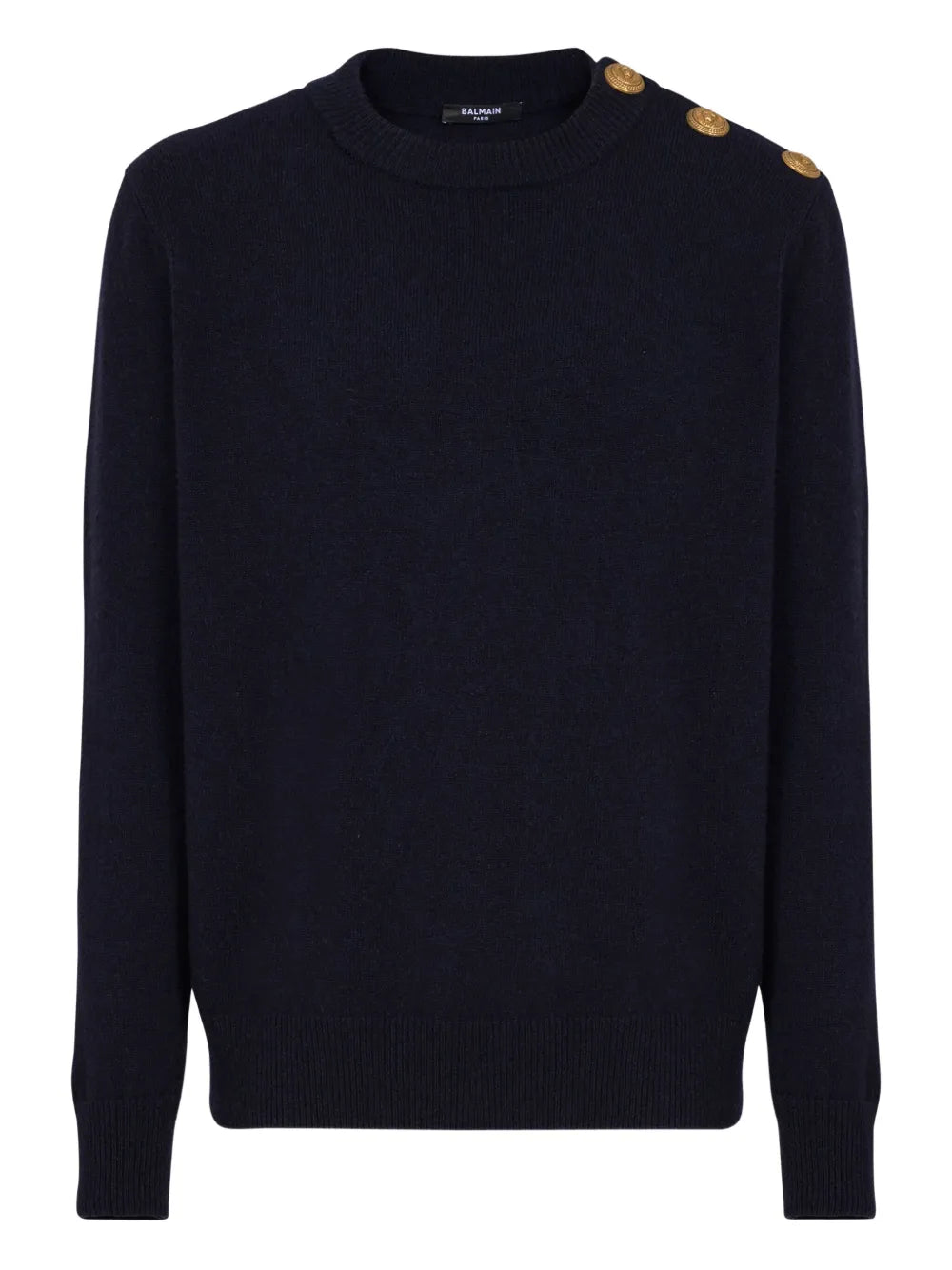Balmain SWEATER - Blue | d7af723f7f18d6c298f90bc8557fbaedcafa065a