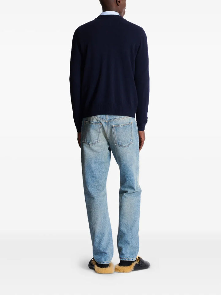 Balmain SWEATER - Blue | 0920b3c3f5b1748df50ff856c6fcfeddeeace7d4