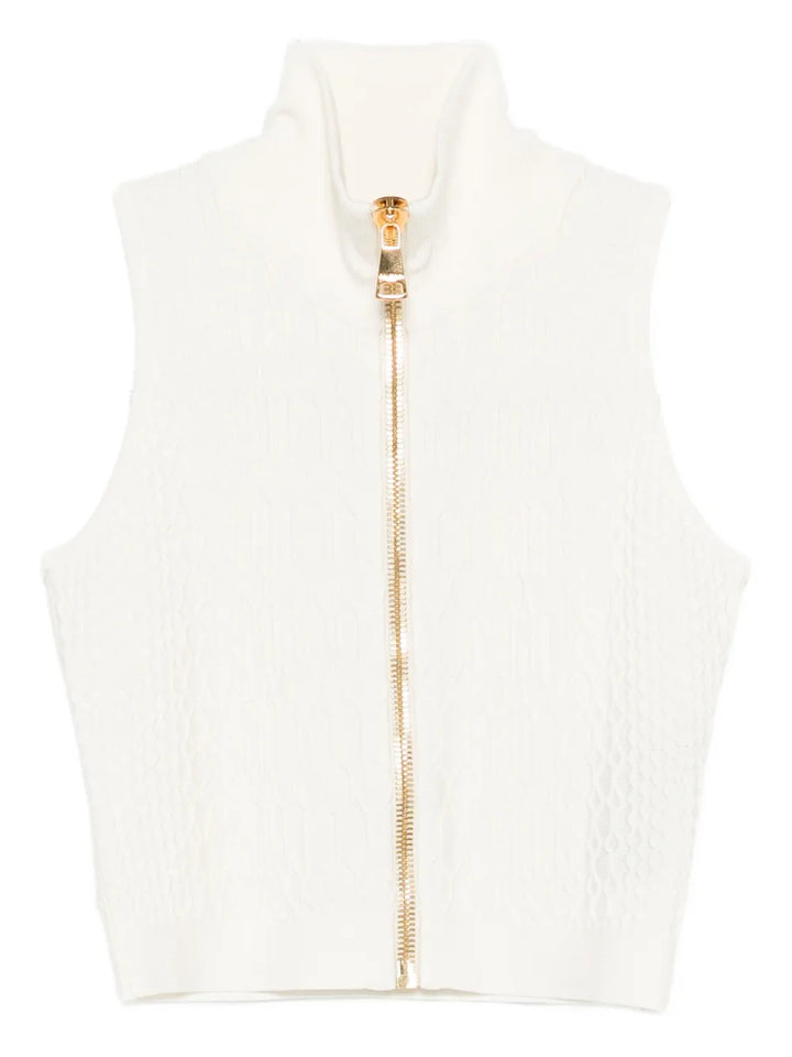 Balmain TOP - Nude & Neutrals | 4d781de4f986e72ddf4e32e9627da1082e135d74