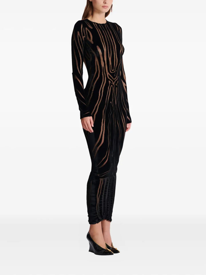 Balmain DRESS - Black | 056fe9d8b84d50349e10ee0315bff5197119bc2c