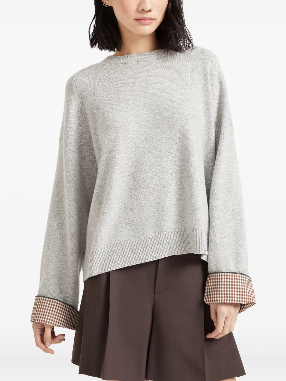 Brunello Cucinelli SWEATER - Grey | c2a569b4f219ba359e94f3b5655c1aa7cf823086