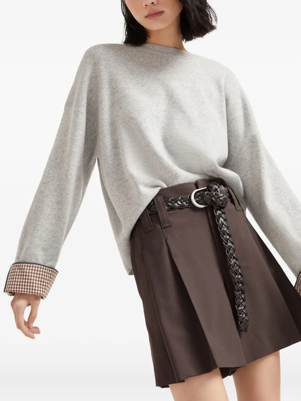 Brunello Cucinelli SWEATER - Grey | 6b3bf8590a4f4317a16ae266f003ff4e8cf8015d