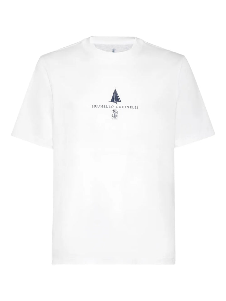 Brunello Cucinelli TSHIRT - White | c4ea8afcd04caa8fb9e9a894756004e74e785512