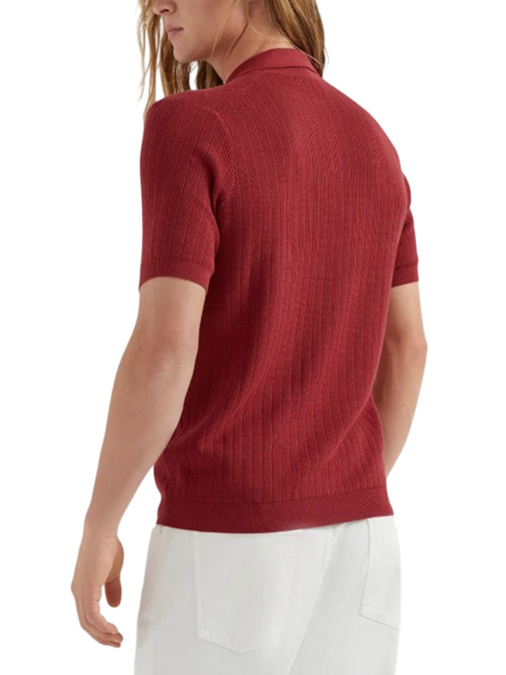 Brunello Cucinelli POLO - Red | d233205af0d4392664bab348a2d9e6569c93a3b1
