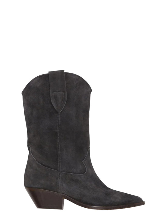 Stivali Duerto Da Cowboy In Pelle Di Vitello Scamosciata