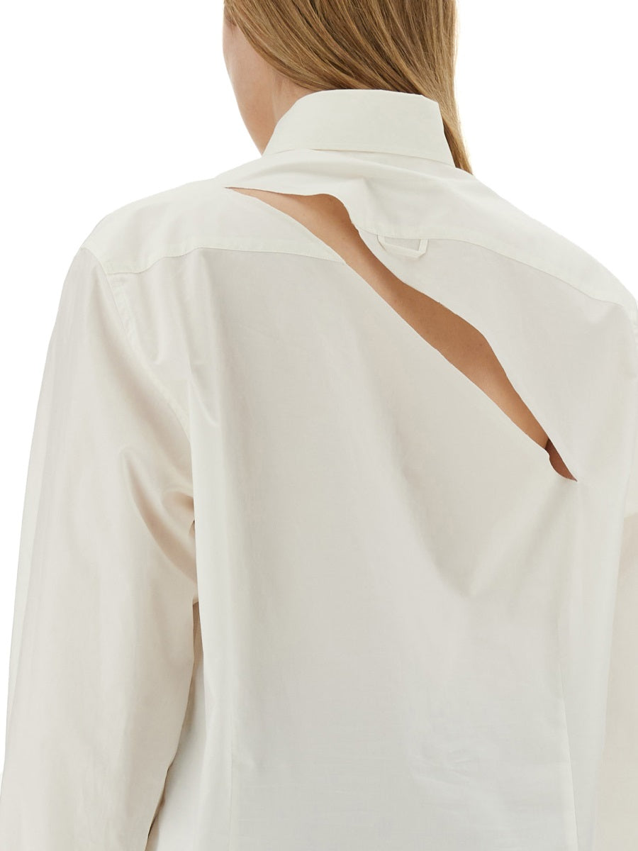 MM6 Maison Margiela Shirts - White | Wanan Luxury
