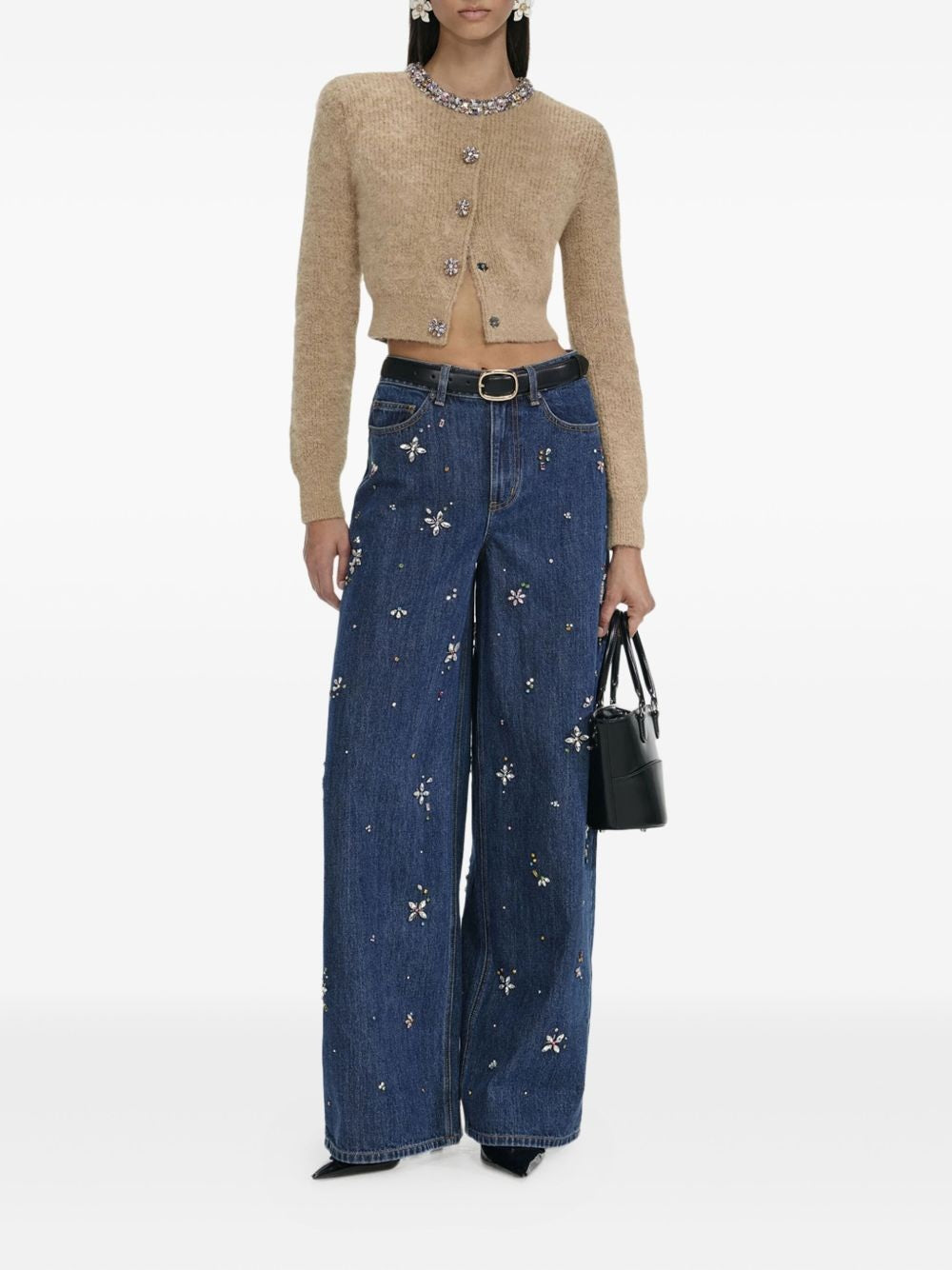 Self-Portrait SWEATER - Brown | d46f079b5aeb073cccba1d0a2c7aad7a203f5af7