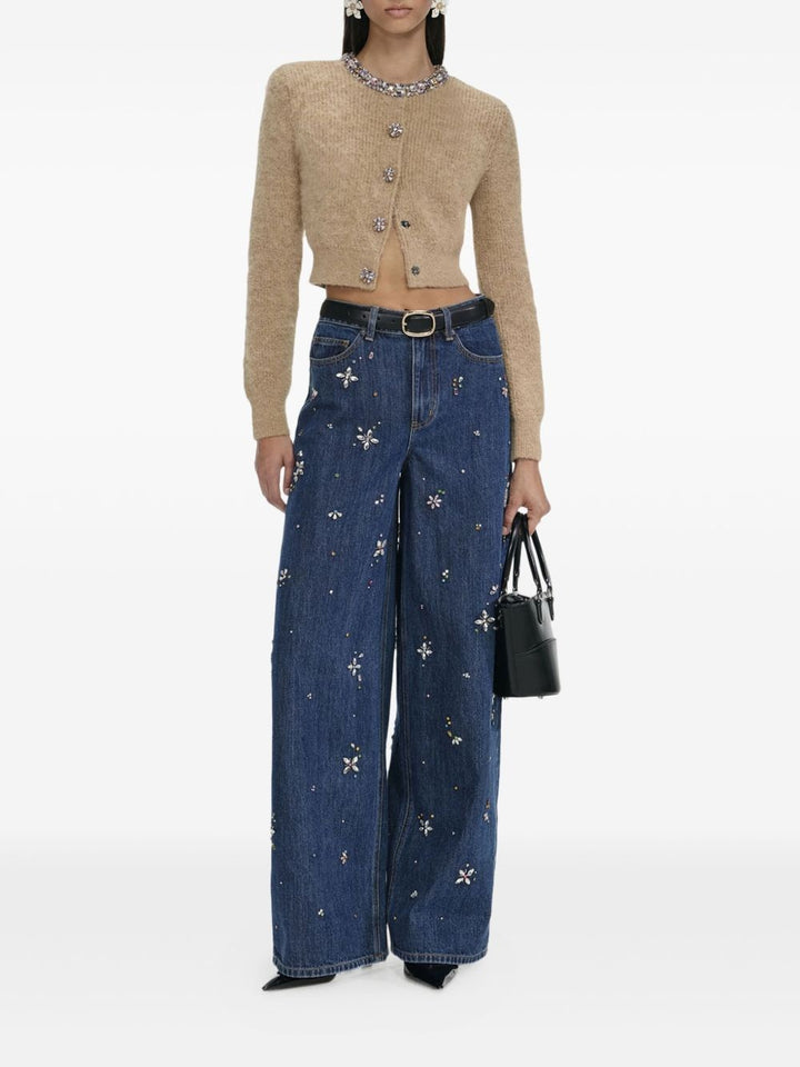 Self-Portrait SWEATER - Brown | d46f079b5aeb073cccba1d0a2c7aad7a203f5af7