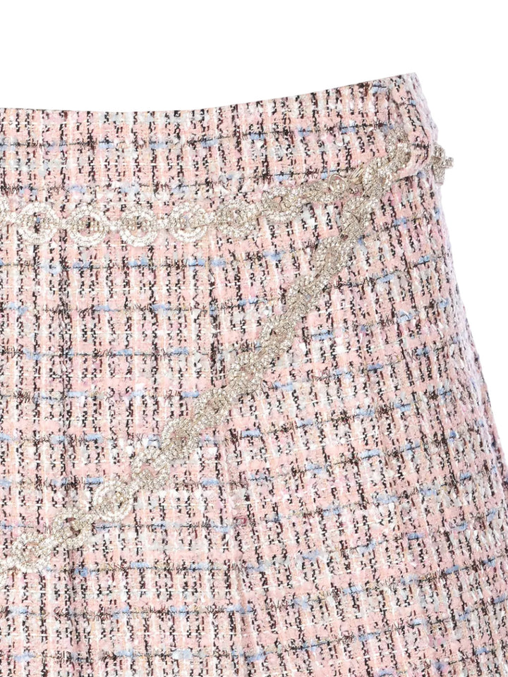 Self-Portrait SKIRT - Pink & Purple | 3c5459700e3b704b81bcaab2fa2efcae20624d1f