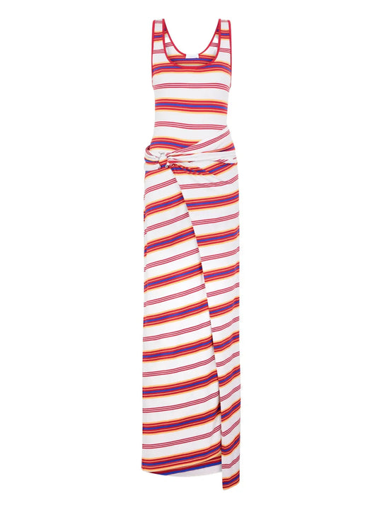 Long Striped Dress