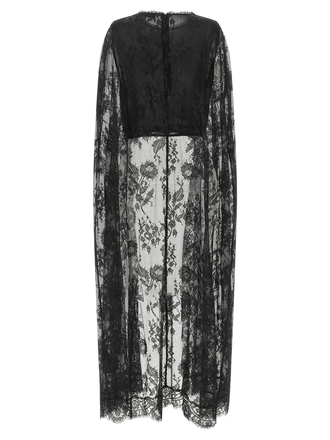 Zimmermann Valiant Lace Caped Top Dresses - Black | a57d83b07e96c9a066bccef698efc0a078ffd925