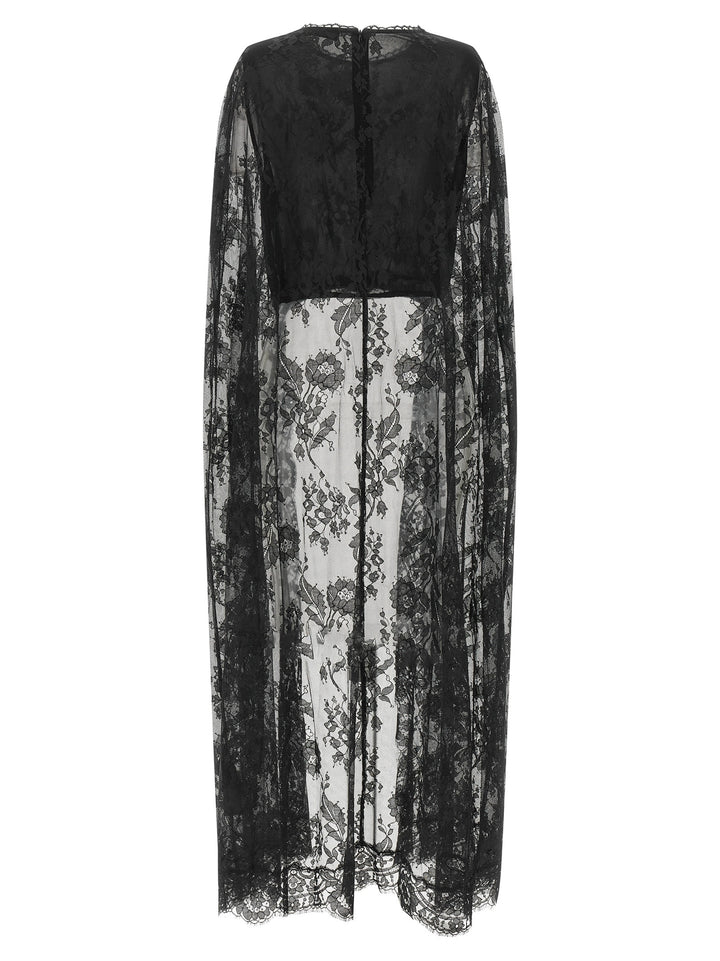 Zimmermann Valiant Lace Caped Top Dresses - Black | a57d83b07e96c9a066bccef698efc0a078ffd925