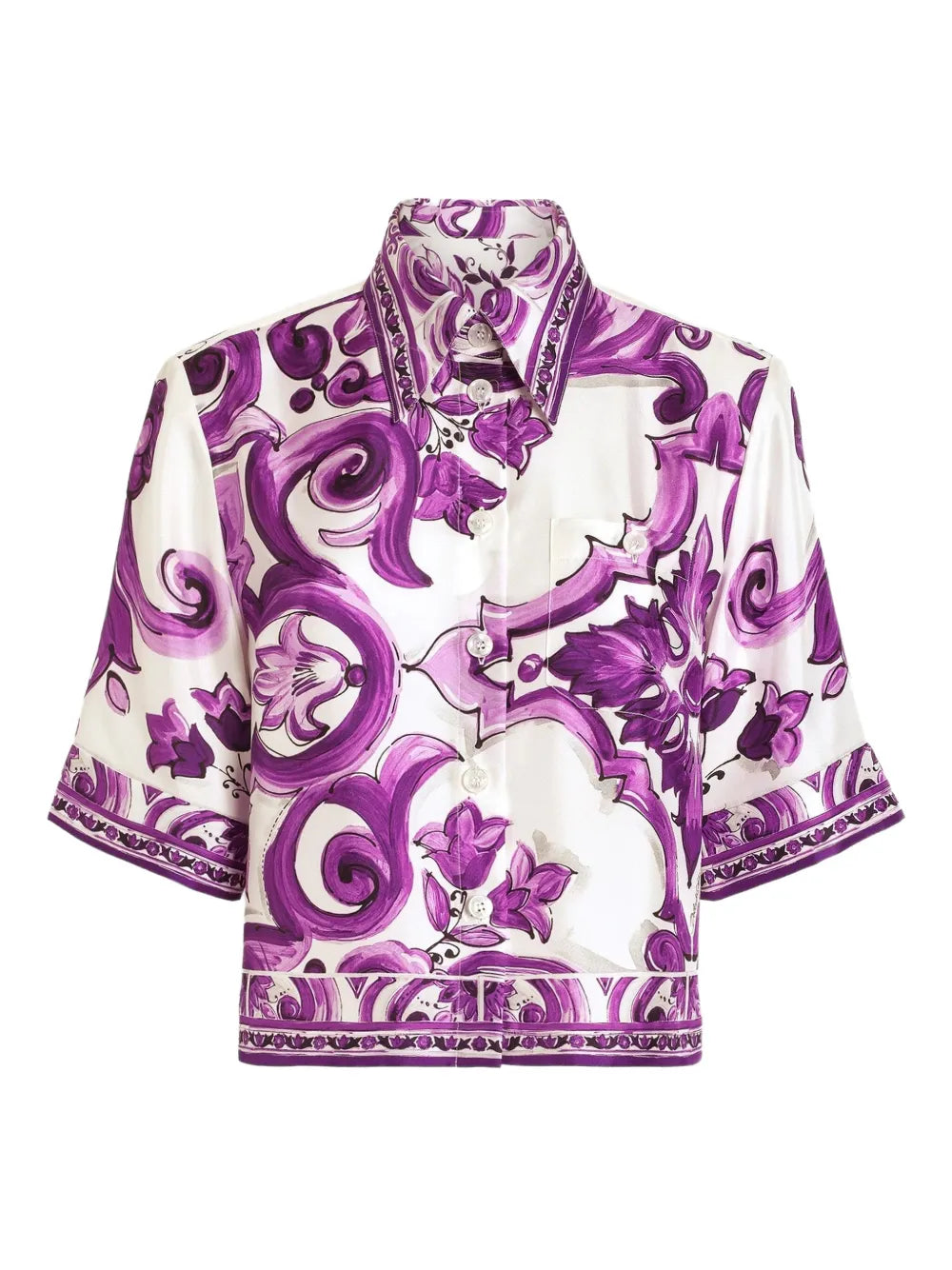 Dolce & Gabbana SHIRT - Pink & Purple | 3baf4cba8f6db2ee1527c8739b357904c7ea75c0