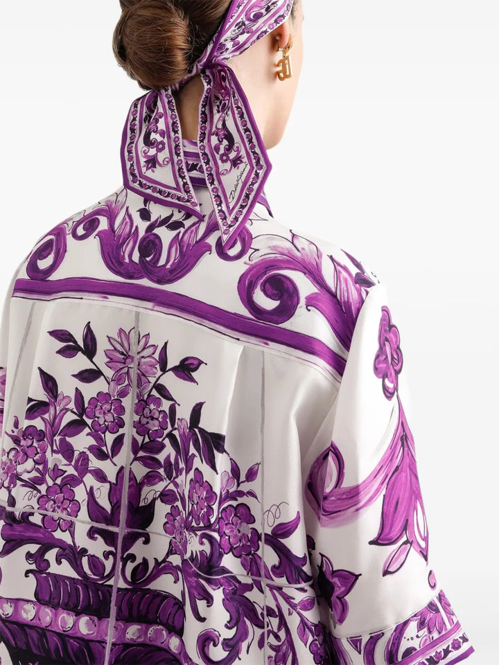 Dolce & Gabbana SHIRT - Pink & Purple | 1e00e8120835cbc54a81a04972012f08c5f3f8bb