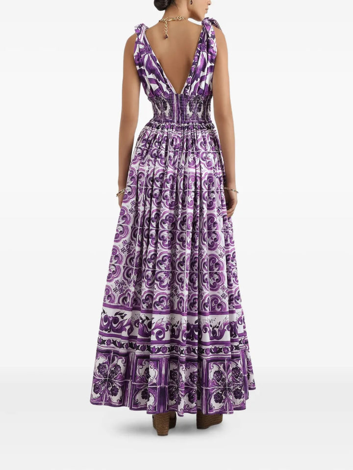 Dolce & Gabbana DRESS - Pink & Purple | e133379f70257f8f8f8deb362e92d0c3b5cb74d5