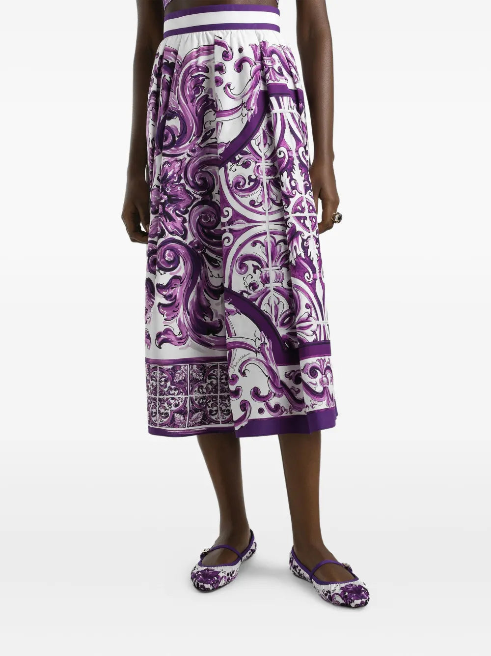 Dolce & Gabbana SKIRT - Pink & Purple | a902987cba8ca8bcb178bc447cec5bfe3799ef31