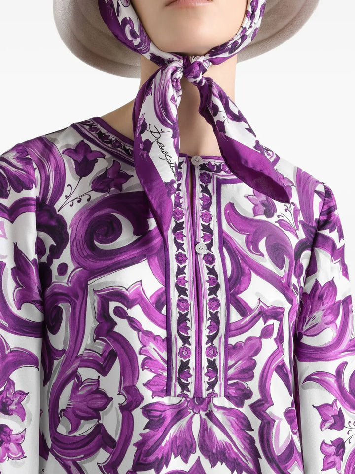 Dolce & Gabbana DRESS - Pink & Purple | 5f1aedd18618686fb9fb4de5b0495e211606c09f