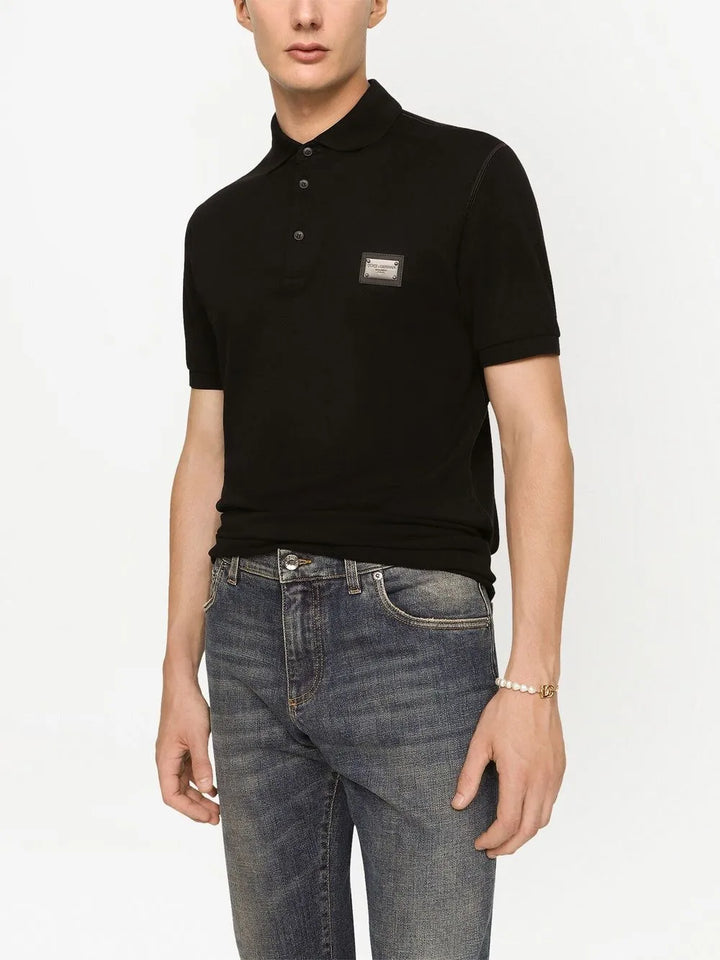 Dolce & Gabbana POLO - Black | bd9f441477b177e5c8dfb581294b0ecc68d3e58d