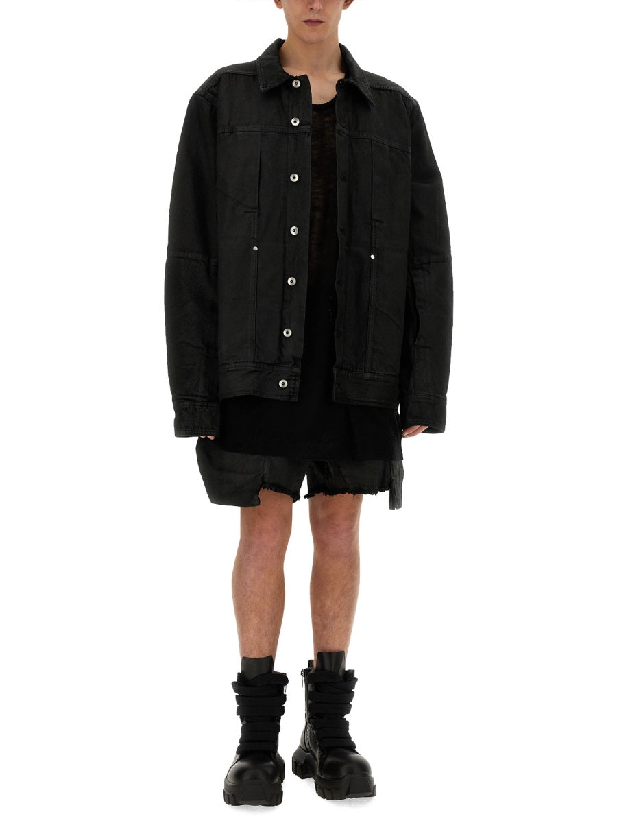 Rick Owens Jackets - Black | Wanan Luxury