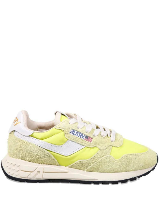 Lace-Up Sneakers With Logo Print