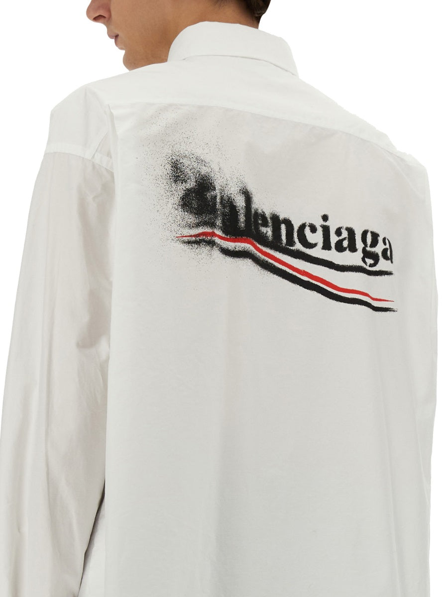 Balenciaga Shirts - White | 53c9331517c893b96d68aa1a2427df0baf2bb540