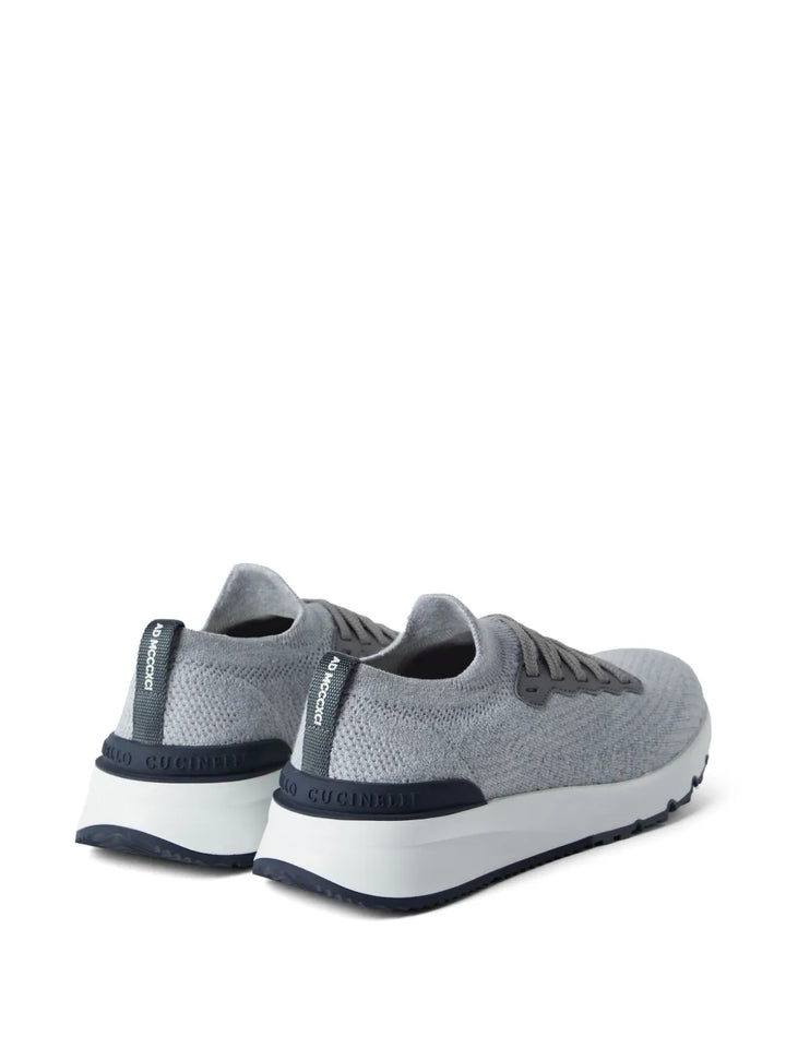 Brunello Cucinelli Sneakers - Grey | 180db9c63b5a1e7255f2279525e6fcf373ba93cd