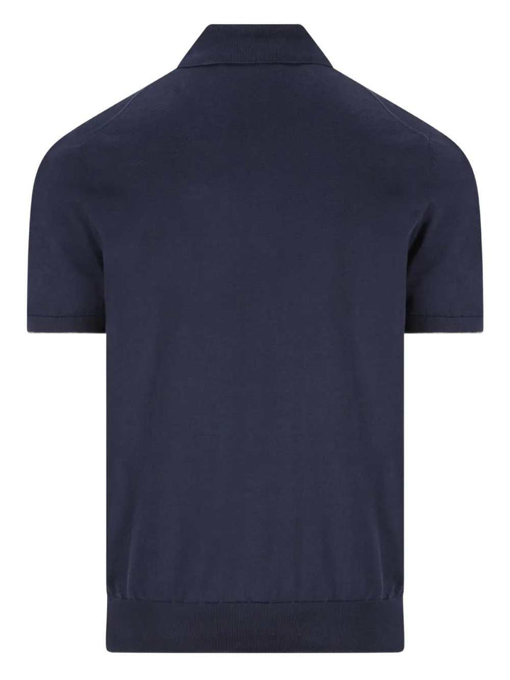 Brunello Cucinelli POLO - Blue | 14cab9940a701750728170e0ab419c1a538f5a5a