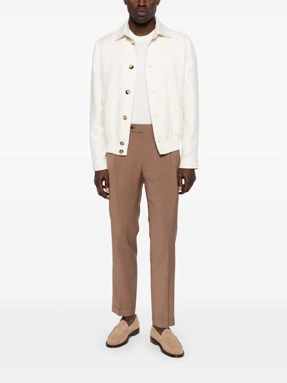 Brunello Cucinelli JACKET - White | f839705d09915fdecb4bc47000dce077a8d8759f