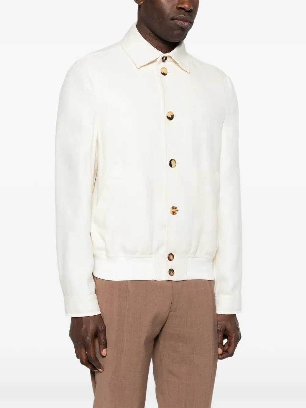 Brunello Cucinelli JACKET - White | 33c581eff01c6799c3fa32fd1f4f024d9b300484
