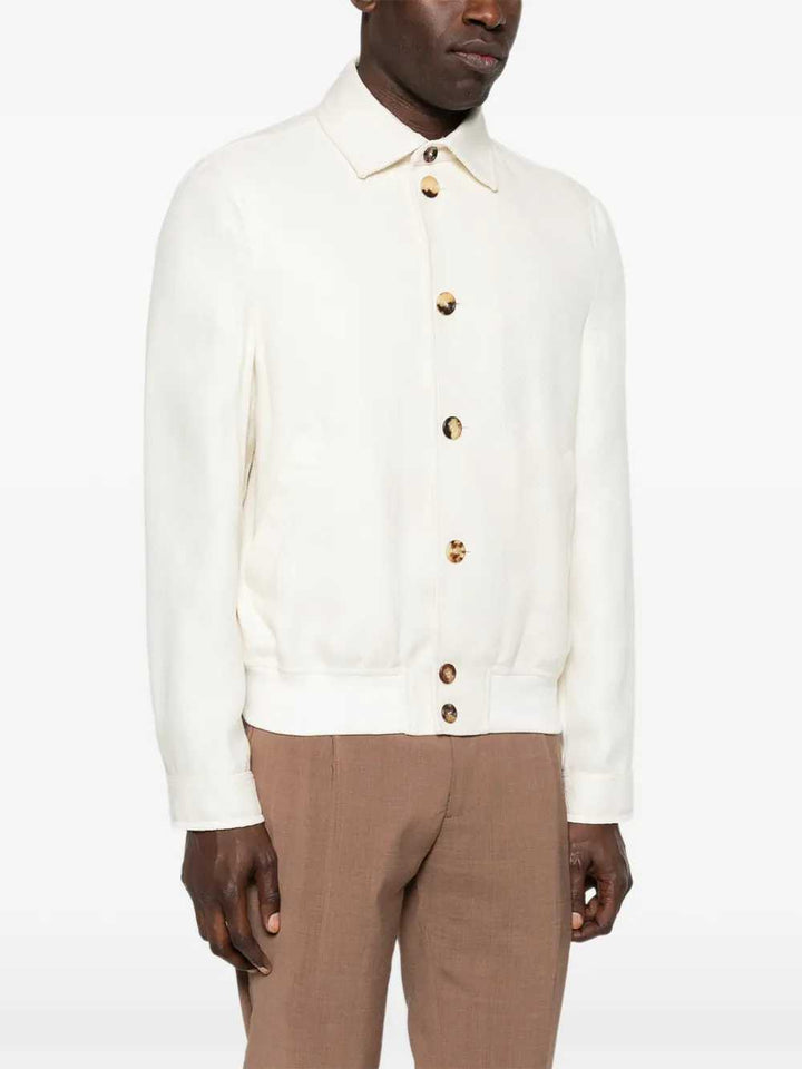 Brunello Cucinelli JACKET - White | 33c581eff01c6799c3fa32fd1f4f024d9b300484