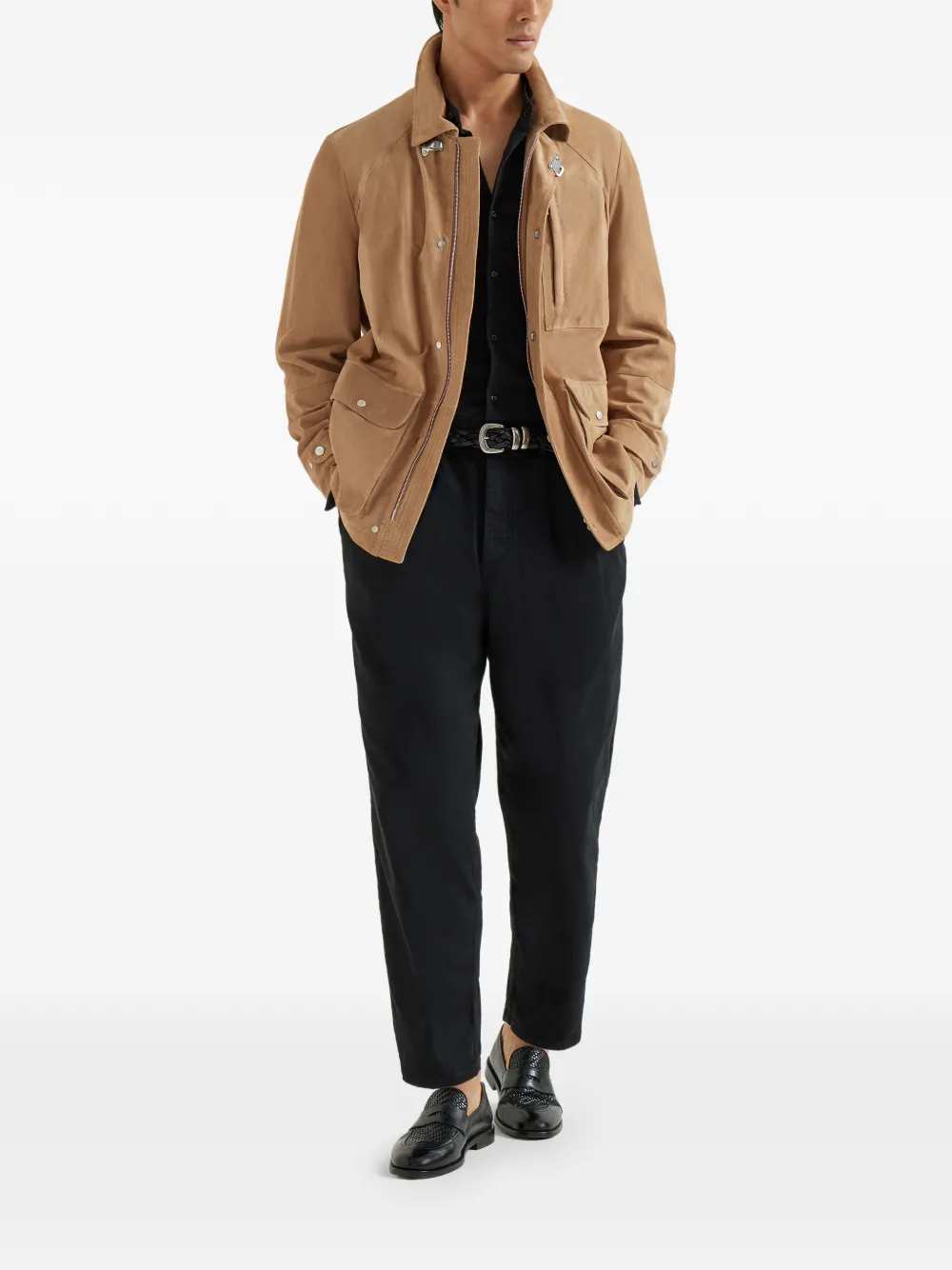 Brunello Cucinelli JACKET - Brown | c7daa8493d6681b7d158d2b2fd63d8591d99f09a