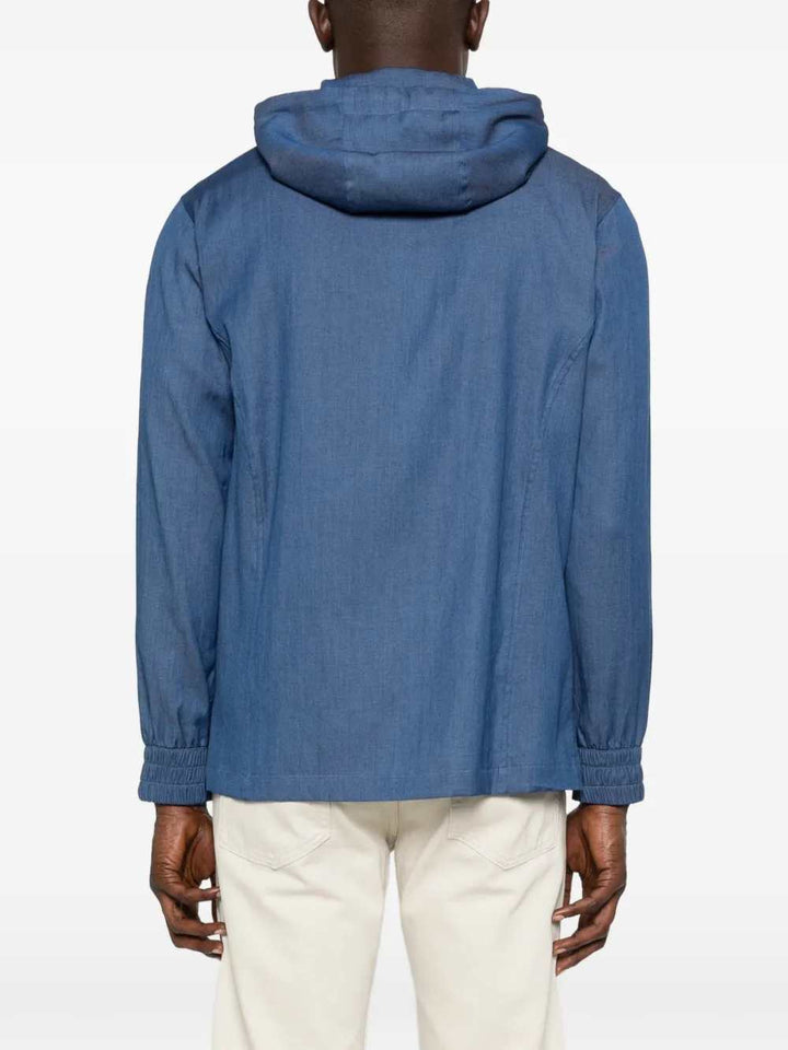 Kiton SWEATSHIRT - Blue | 021821f5024d373967fca9d115aab53ad3dcc56f