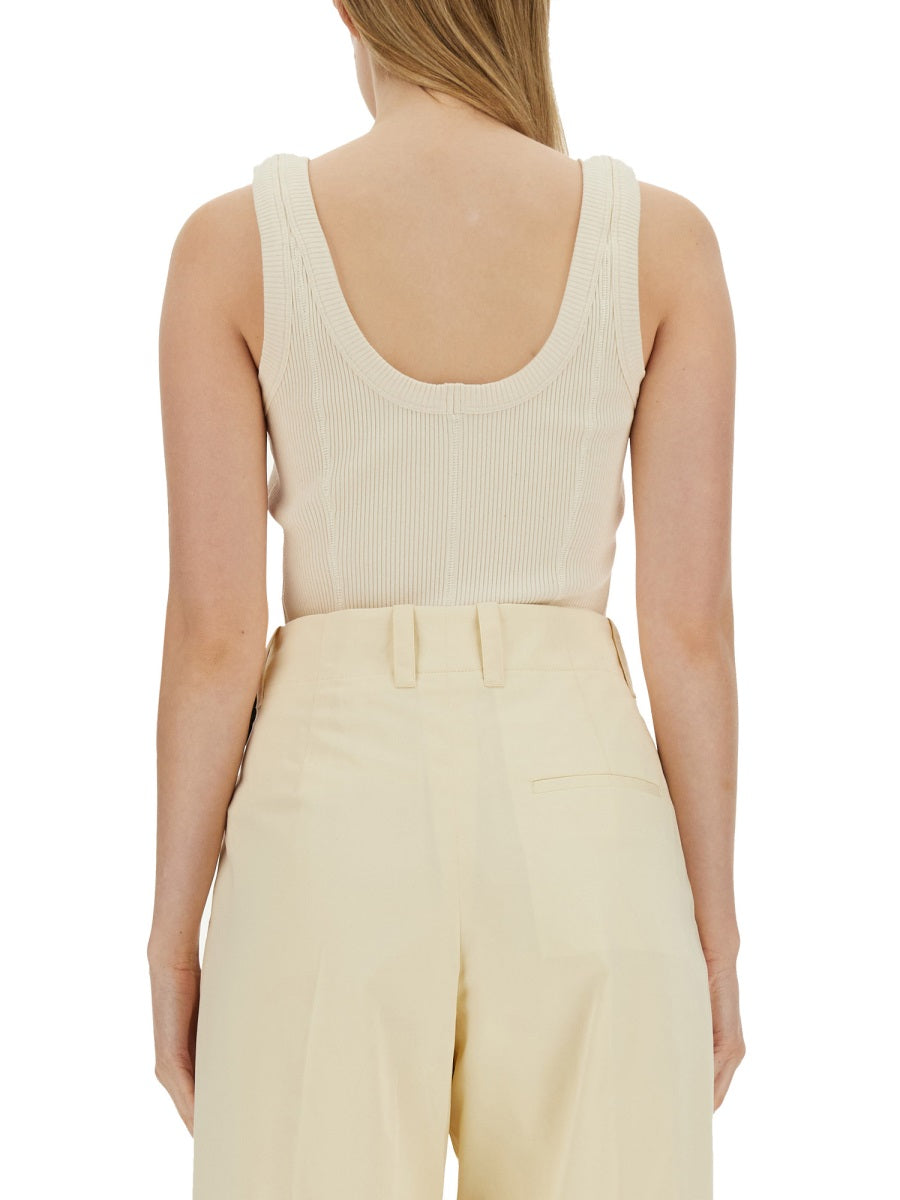 Bottega Veneta Tops - Ivory | 9a74d3d8b11e6a6159d6574b2d0f3a2de716f6a4