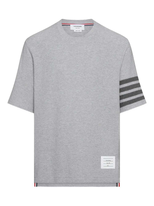 T-Shirt With 4-Stripe Detail