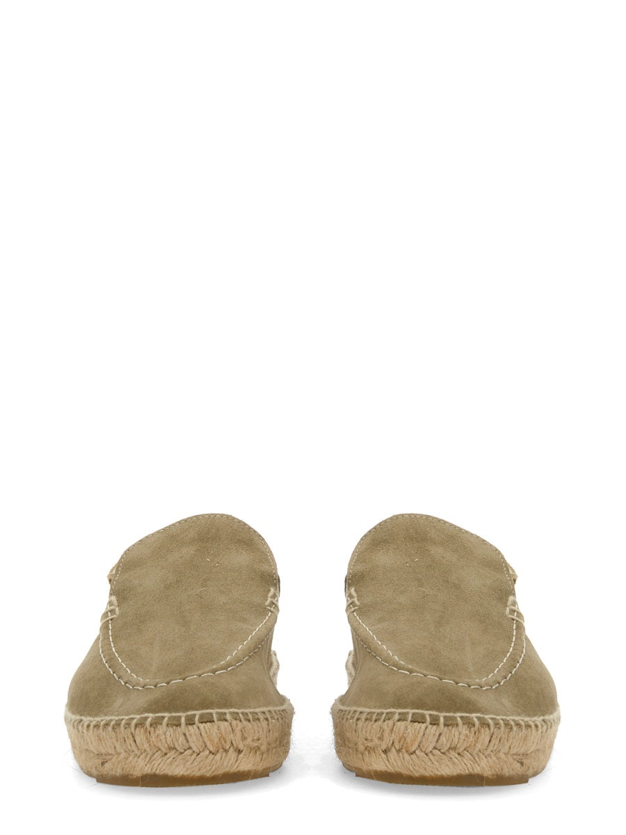 Manebí Flat Shoes - Green | Wanan Luxury