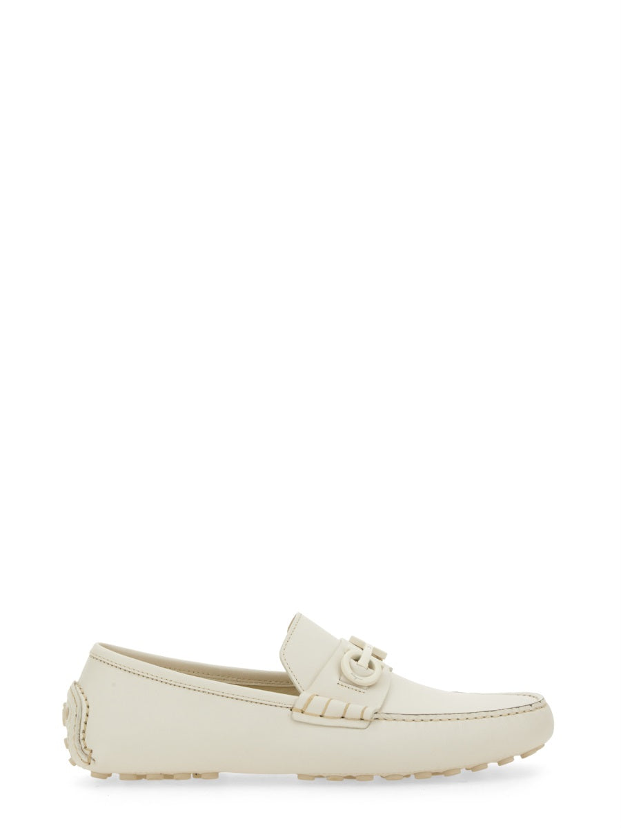Ferragamo Loafers - White | Wanan Luxury