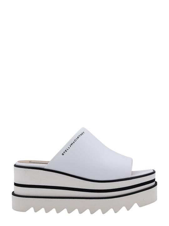 Elyse Sandals White