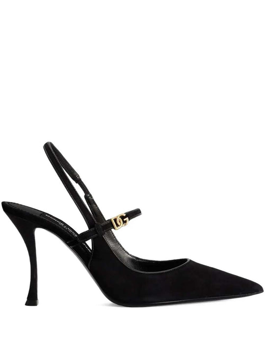 90mm Slingback Pumps