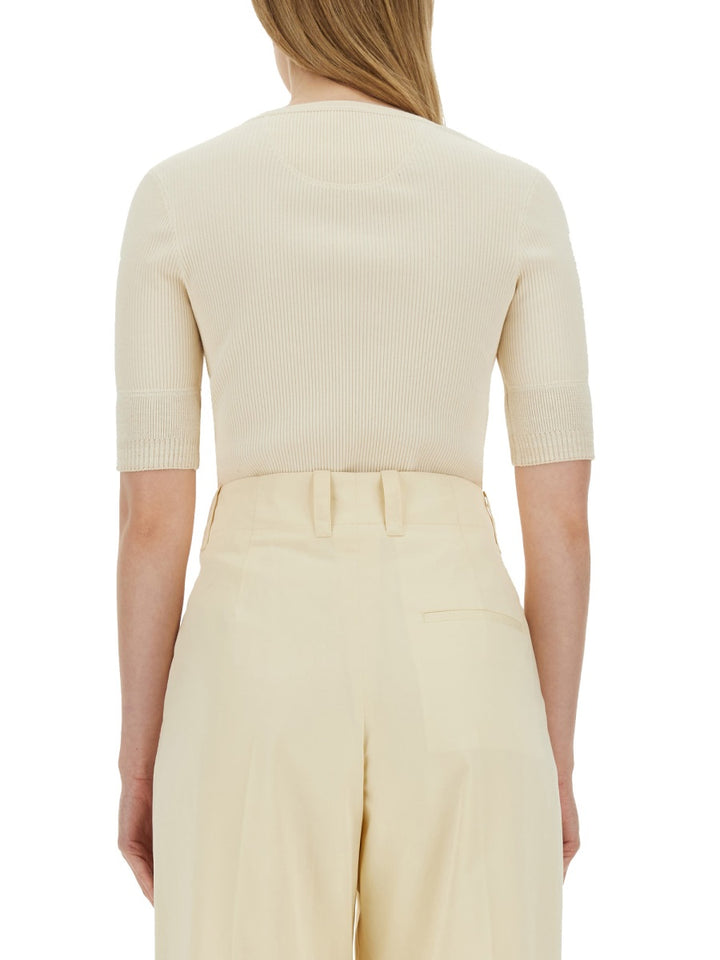 Bottega Veneta T shirts - Ivory | 141bca6913ae4bb0ec922a1dd90ea28c1e81ed17