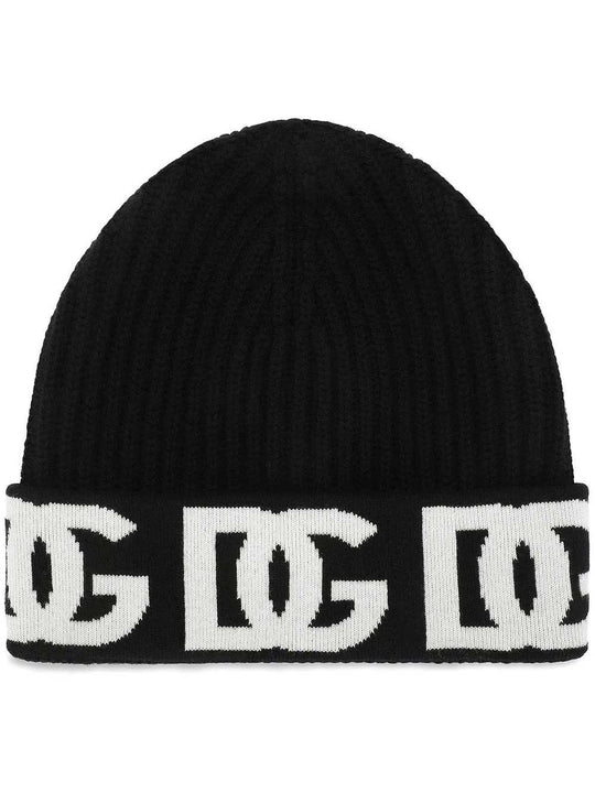 Jacquard Logo Beanie