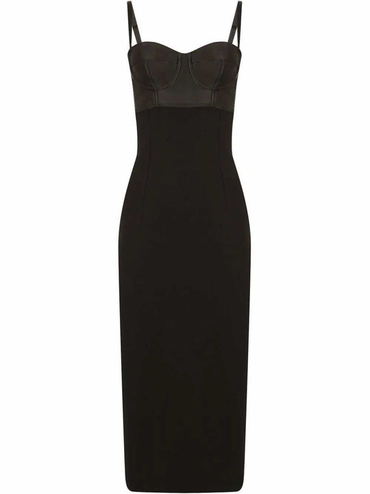 Midi Dress With Cut-Out Detail
