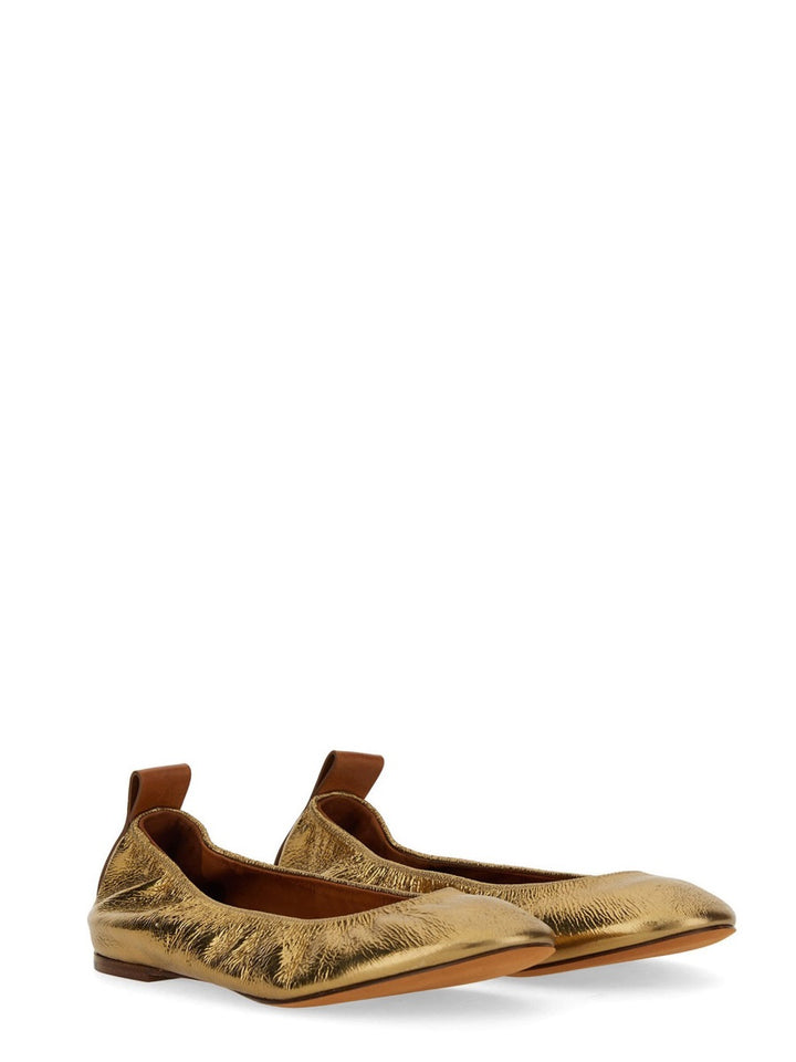 Lanvin Flat Shoes - Gold | Wanan Luxury