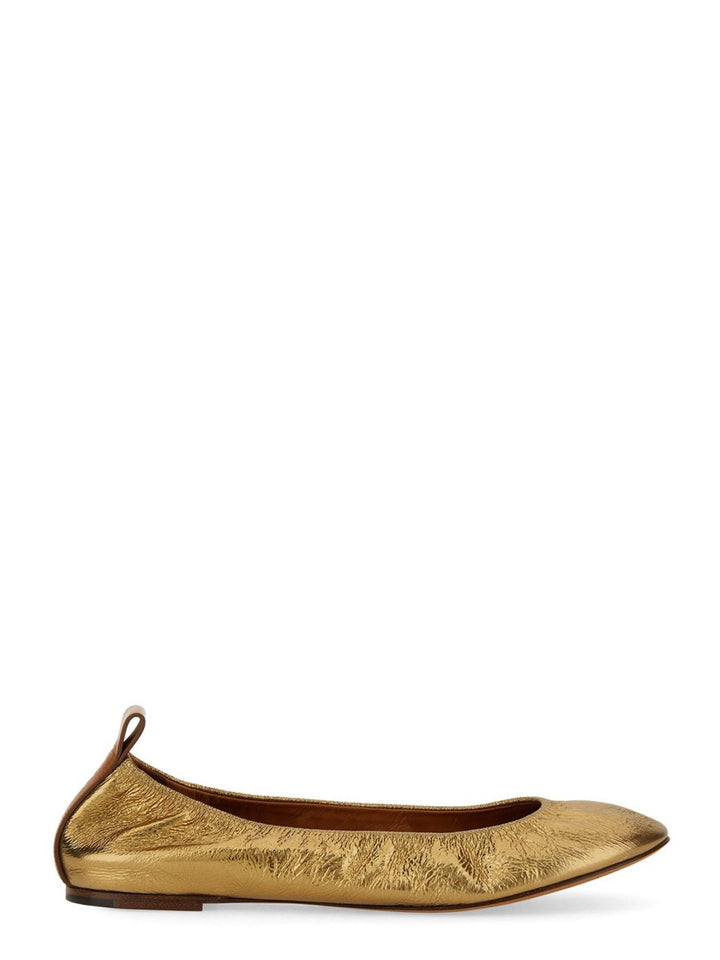 Lanvin Flat Shoes - Gold | Wanan Luxury