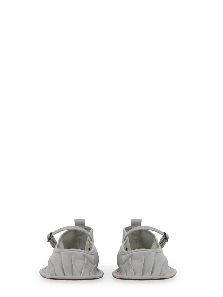 Hereu Flat Shoes - Grey | Wanan Luxury